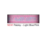Leash RedDingo Paisley Pink with Light Blue Small 12mm / 120cm